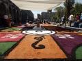 Plaza de Armas en fête pour la grande messe du soir