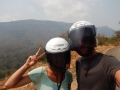 Helmet selfie