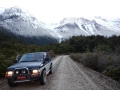 Excursion sur le glacier Los Exploradores - sur la route