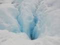 Excursion sur le glacier Los Exploradores - la glace est bleue !