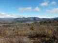 Reserve nationale Tamango - Vue sur la petite ville de Cochrane