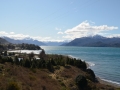 Vue sur Puerto Rio Tranquilo et son lac