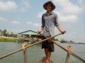 Chau Doc - tour en bateau avec ce gentil monsieur