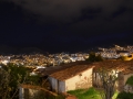 Vue de nuit depuis l'auberge de nuit