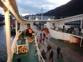 Arrivée à Puerto Chacabuco à 8h du matin
