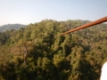 Depuis la tyrolienne