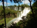 Vue depuis le côté argentin - arc-en-ciel