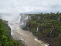 Vue depuis le côté brésilien - Garganta des Diablo y Rio Iguazu Inferior