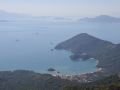 Pico de Papagaio - Vue sur Vila do Abraao