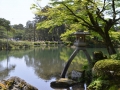 Jardin Kenroku-en - La fameuse lanterne, emblème du jardin