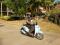 Arnaud et son scooter émo