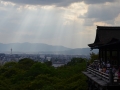 Kiyomizudera temple, vue sur Kyoto