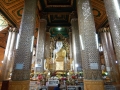 Le village de Kyaikmaraw - son temple, son bouddha assis à l'occidental
