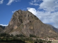 Ollantaytambo - En face de la forteresse