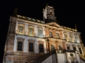 Façade de nuit du musée da Inconfidencia