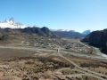 El Chalten - Vue sur la ville