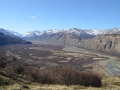 El Chalten - Vue sur le Rio de las Vueltas