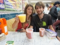 Jus de fruits frais : Mangue, Goyave, fruits rouges