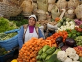 Marché - Marchande de légumes