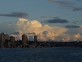 Retour en ferry - vue sur la ville