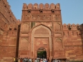 Le Red Fort d'Agra - entrée