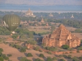 Dans les airs - vue sur les temples
