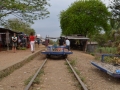 Bamboo train - Arrivée