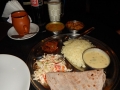 Repas sans gluten dans un restaurant healthy