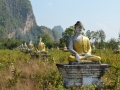 Lumbini garden et ses 1121 bouddhas