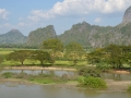 Kyat Ka Lat - vue sur la campagne environnante