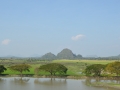 Kyat Ka Lat - vue sur la campagne environnante