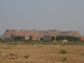 Vue sur le fort depuis le désert