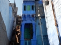 Une maison bleue