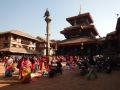 Bhaktapur - Prière
