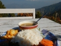Kakani - Dhal Bat avec vue sur l'Himalaya