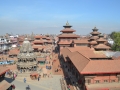 Patan - Durbar Square, vue d'en haut