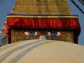 Bodhnath - Les yeux de Bouddha