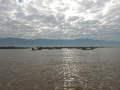 Sur le lac - Des pêcheurs