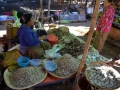 Maing Thaug - Poissons séchés au marché