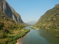 Nong Khiaw - Vue sur la rivière Nam Ou
