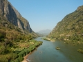 Nong Khiaw - Vue sur la rivière Nam Ou