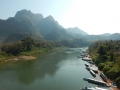 Nong Khiaw - Vue sur la rivière Nam Ou