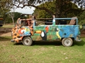Old school safari car