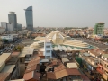 Le marché central vu depuis le Sorya shopping center