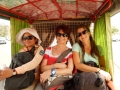 Trajet en tuk tuk avec notre guide