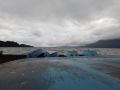 Pucon - Barques sur la plage