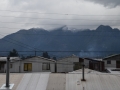 Pucon - Vue sur les montagnes depuis notre hôtel