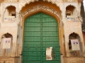La porte d'un cours de ypga