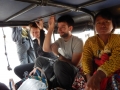 Mandalay - "Pick-up", le transport local pour aller à Anisakan