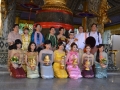 Yangon - Cérémonie en famille à Shwedagon